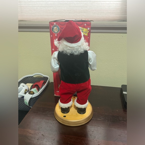 Vintage Christmas Gemmy 1998 Hip Swinging Santa - Tested - Picture 9 of 11